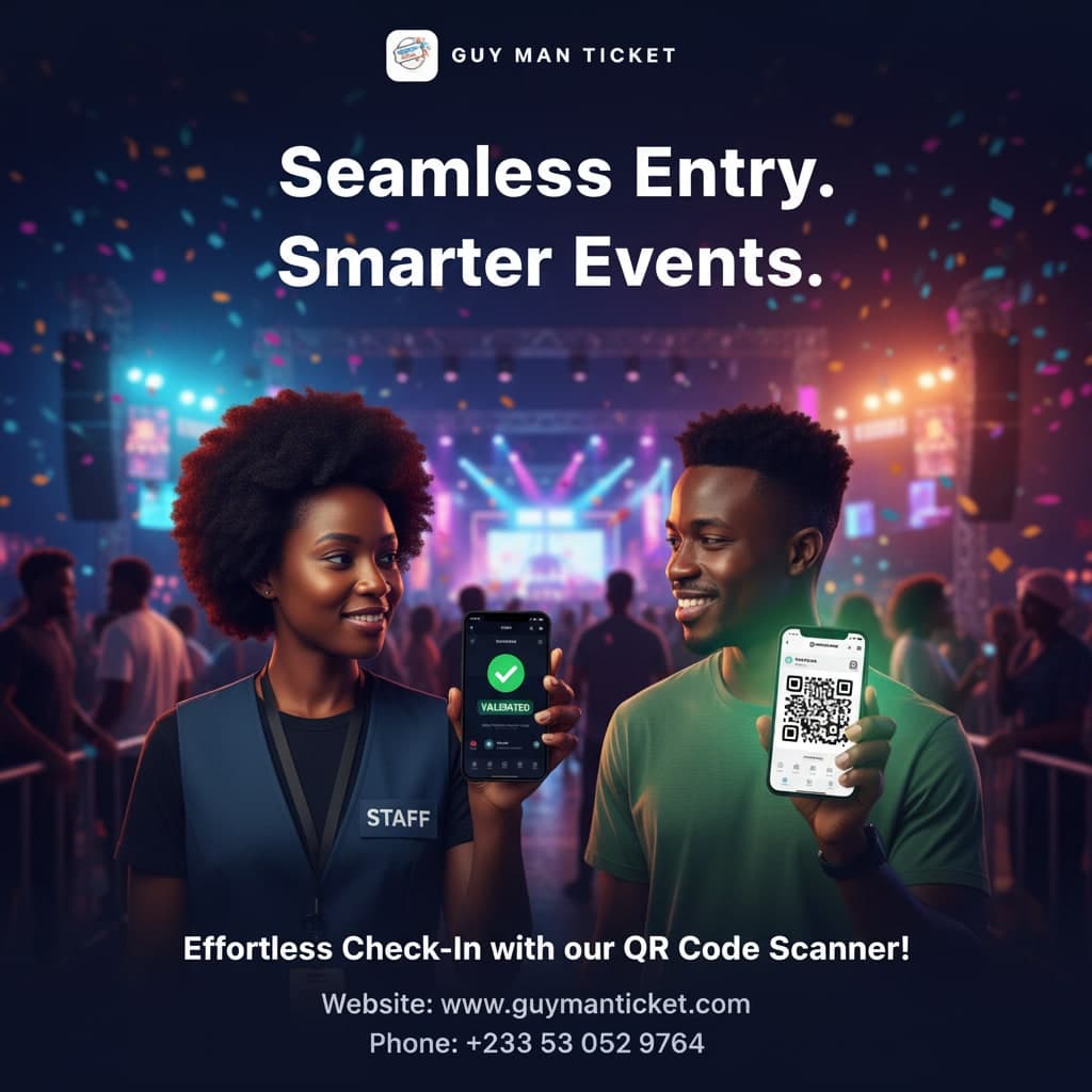 GUY MAN TICKET Launching flyer